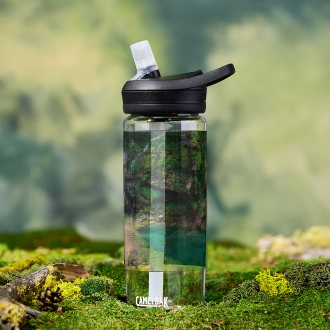 Botella De Agua Impresionante cascada Virje, Eslovenia (Exterior)