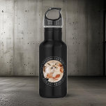 Botella De Agua Impresionante madre del gato desde la foto clásica<br><div class="desc">Este diseño simple y clásico está compuesto por tipografía de la síspera y agrega una foto personalizado.</div>