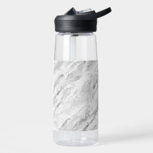 Botella De Agua "Impresiones majestuosas de mármol" gris textura d