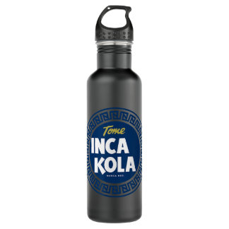 Botella De Agua Inca Kola Perú Golden Kola Bubblegum Cream Soda