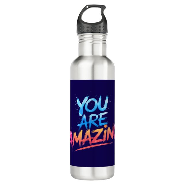 Botella De Agua Increíble (Anverso)