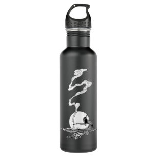 Botella De Agua Indio en su soledad por NC Wyeth Vintage Western