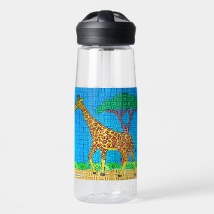 Botella de agua (individual) - Jirafa