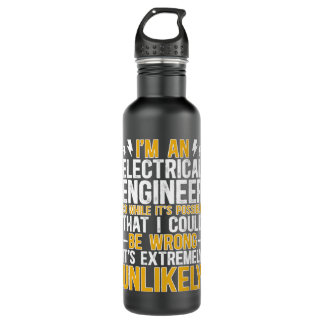 Botella De Agua Ingeniería eléctrica divertida
