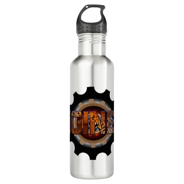 Botella De Agua Ingeniero (Anverso)