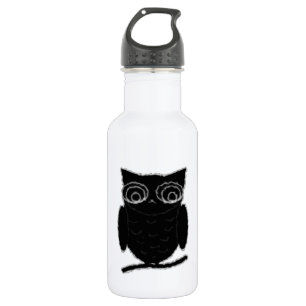 Botella De Agua Inkblot Owl