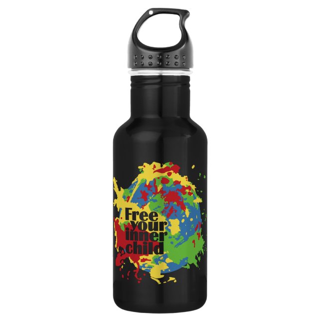 Botella de agua INNER INFANTIL, elegir color (Anverso)