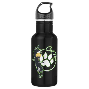 Botella De Agua Insignia Cat Noir
