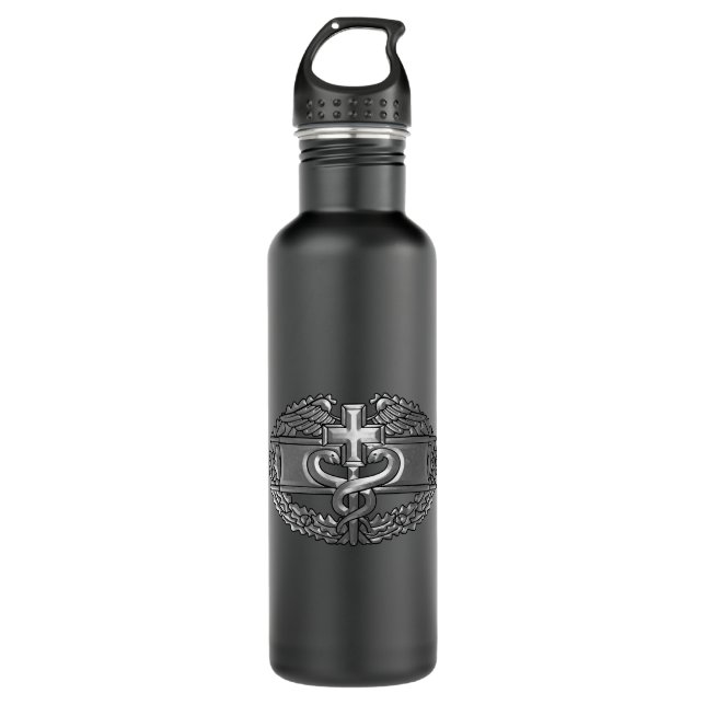 Botella De Agua Insignia médica de combate (Anverso)
