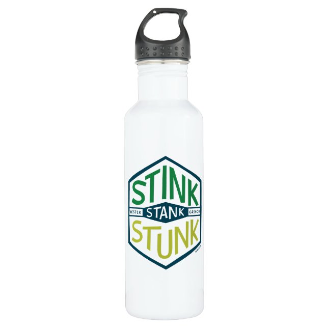 Botella De Agua Insignia Stink Stank Stunk (Anverso)