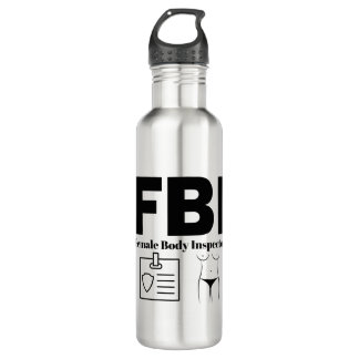 Botella De Agua Inspector de Cuerpo Femenino del FBI