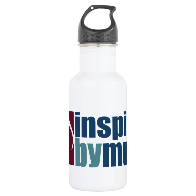 Botella De Agua inspiración musical (Anverso)