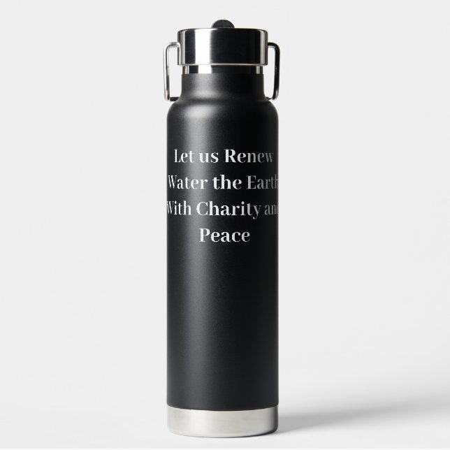 Botella de agua inspiradora (Frente)
