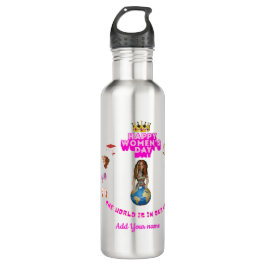 Botella De Agua inspirational international women's day 