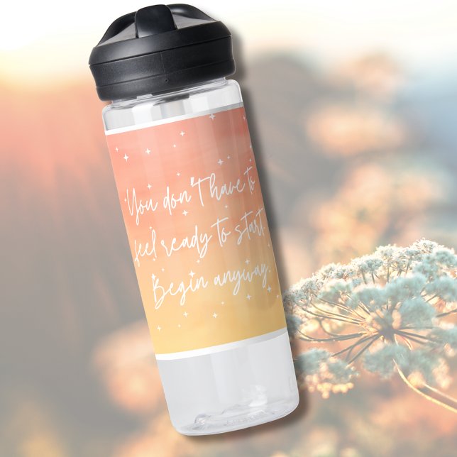 Botella De Agua Inspirational Quote Mystic Sun Name Water Bottle (Inspirational Quote Mystic Sun Name Water Bottle
)