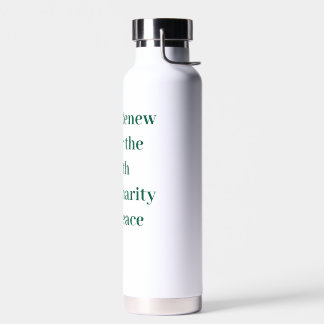 Botella De Agua Inspirational Water Bottle