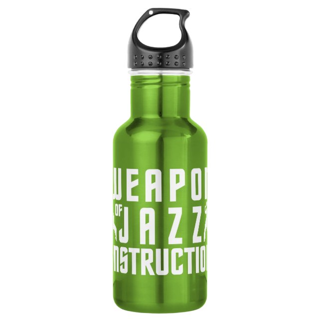 Botella De Agua Instrucción de Jazz (Anverso)