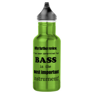 Botella De Agua Instrumento más importante de Bass