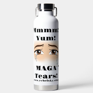 Botella De Agua Insulada Con Lágrimas De Maga