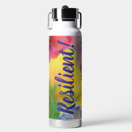 Botella De Agua Insulated Water Bottle with Straw