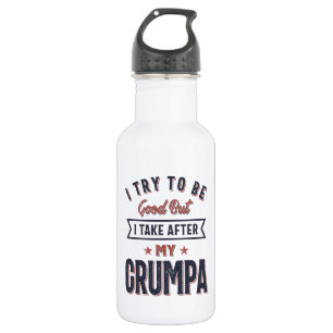 Botella De Agua Intento Ser Bueno Pero Me Llevo Después De Mi Grum