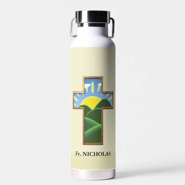 Botella De Agua Intercambio de cumpleaños personalizado (Delantero)