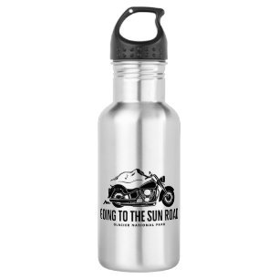 Botella De Agua Ir A La Motocicleta Sun Road Montana