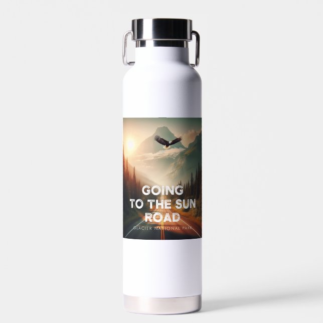 Botella De Agua Ir Al Sol Road Montana Eagle (Delantero)