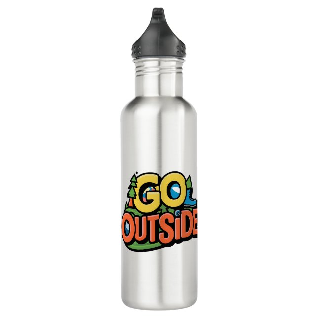 Botella De Agua Ir Aventura Afuera (Derecha)