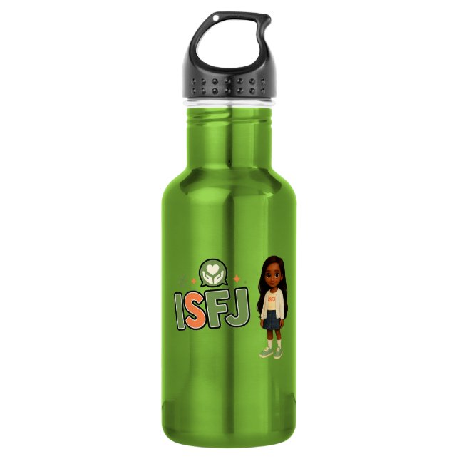 Botella De Agua ISFJ — A Guardiã da Harmonia (Anverso)