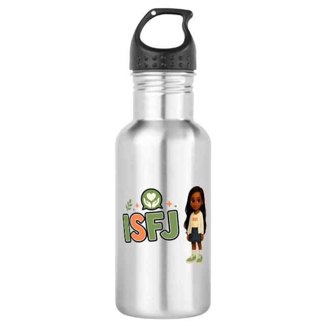 Botella De Agua ISFJ — A Guardiã da Harmonia (Anverso)