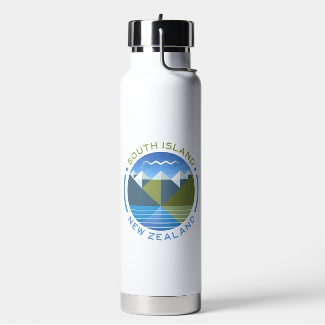 BOTELLA DE AGUA ISLA DEL SUR NUEVA ZELANDIA (Izquierda)