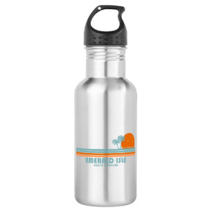 Botella De Agua Isla Esmeralda Carolina del Norte Palmeras