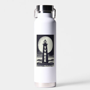 Botella De Agua Isla Tybee Faro de Georgia Luna
