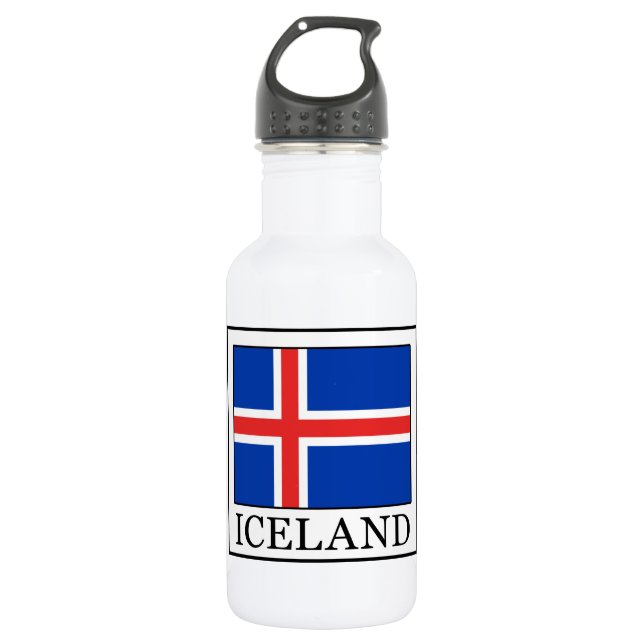 Botella De Agua Islandia (Anverso)