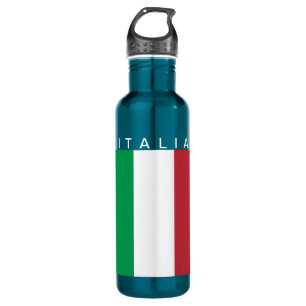 Botella De Agua Italia - bandera italiana