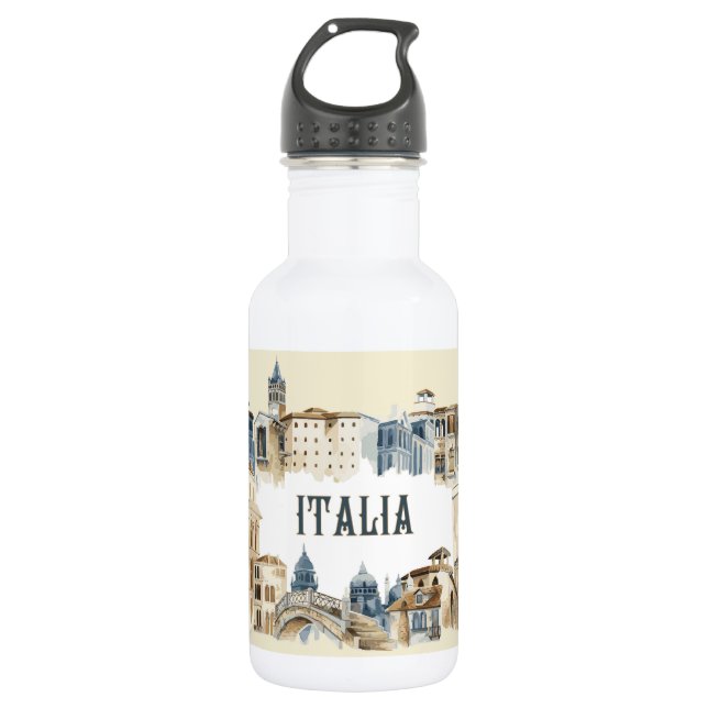 Botella De Agua Italia Italia (Anverso)