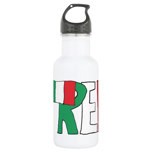 Botella De Agua Italia libre - Italexit (Anverso)