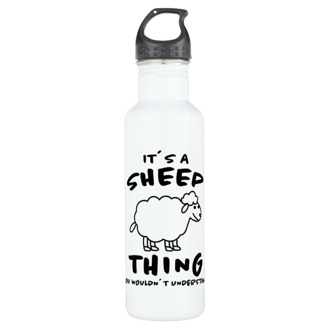 Botella De Agua Its A Sheep Thing Design Sheeps Lamb Farmer Gift (Anverso)