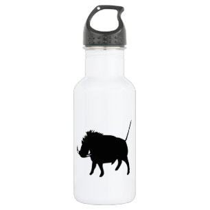 Botella De Agua Jabalí Plateado