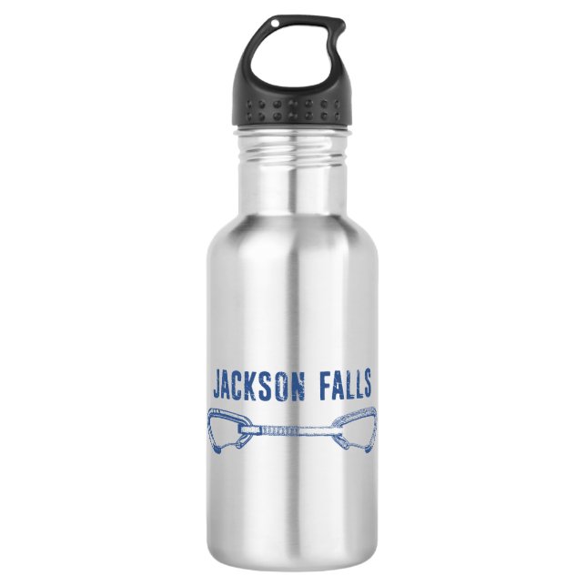 Botella De Agua Jackson Falls Illinois Escalada en Roca Quickdraw (Anverso)