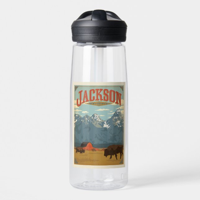 Botella De Agua Jackson | Wyoming (Delante)