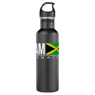 BOTELLA DE AGUA JAMAICA FLAG JAMAIQUINA DEPORTES JUEGOS ATLÉTICOS
