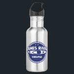 Botella De Agua James River Virginia Kayaking<br><div class="desc">El James es el tributario más grande de Virginia en la Bahía de Chesapeake, a 340 millas de largo es uno de los ríos más largos en Estados Unidos que empieza y termina en el mismo estado. El James fluye a través de Richmond y termina entre Newport News y Norfolk....</div>