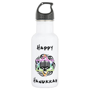 Botella De Agua Jánuca Menorah