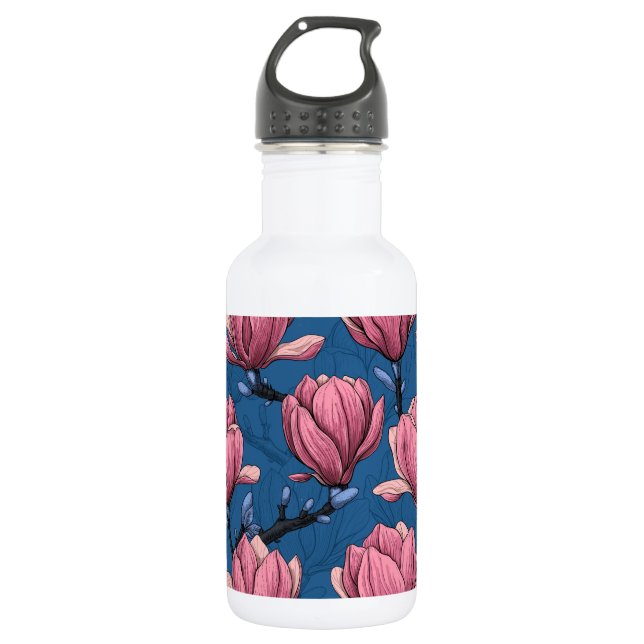 Botella De Agua Jardín de Magnolia (Anverso)