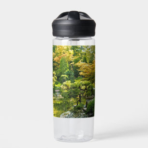 Botella De Agua Jardín Japonés - Estética Tradicional