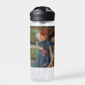 Botella De Agua Jardín Romántico Vintage Mujeres Pre-Rafaelitas