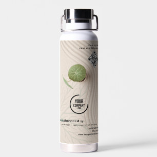 Botella De Agua Jardín Zen Personalizado Tech Cliente Corporativo
