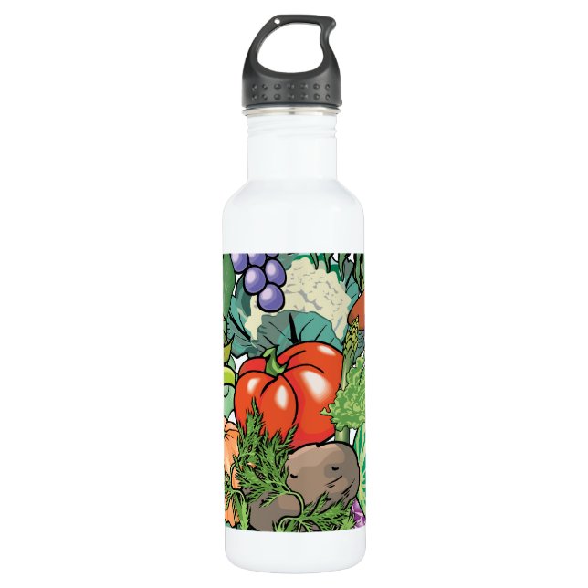 Botella De Agua Jardinero vegetal (Anverso)